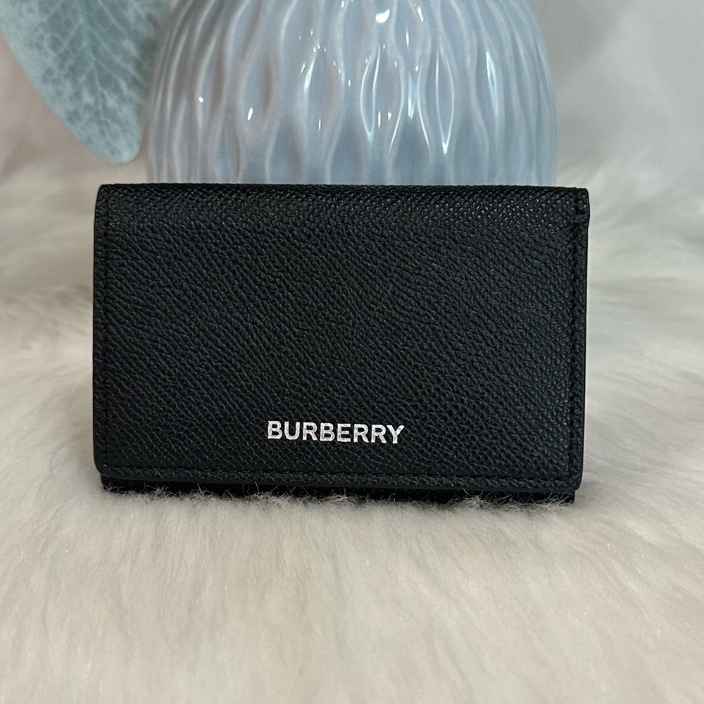 EUC BURBERRY Trifold Leather Wallet